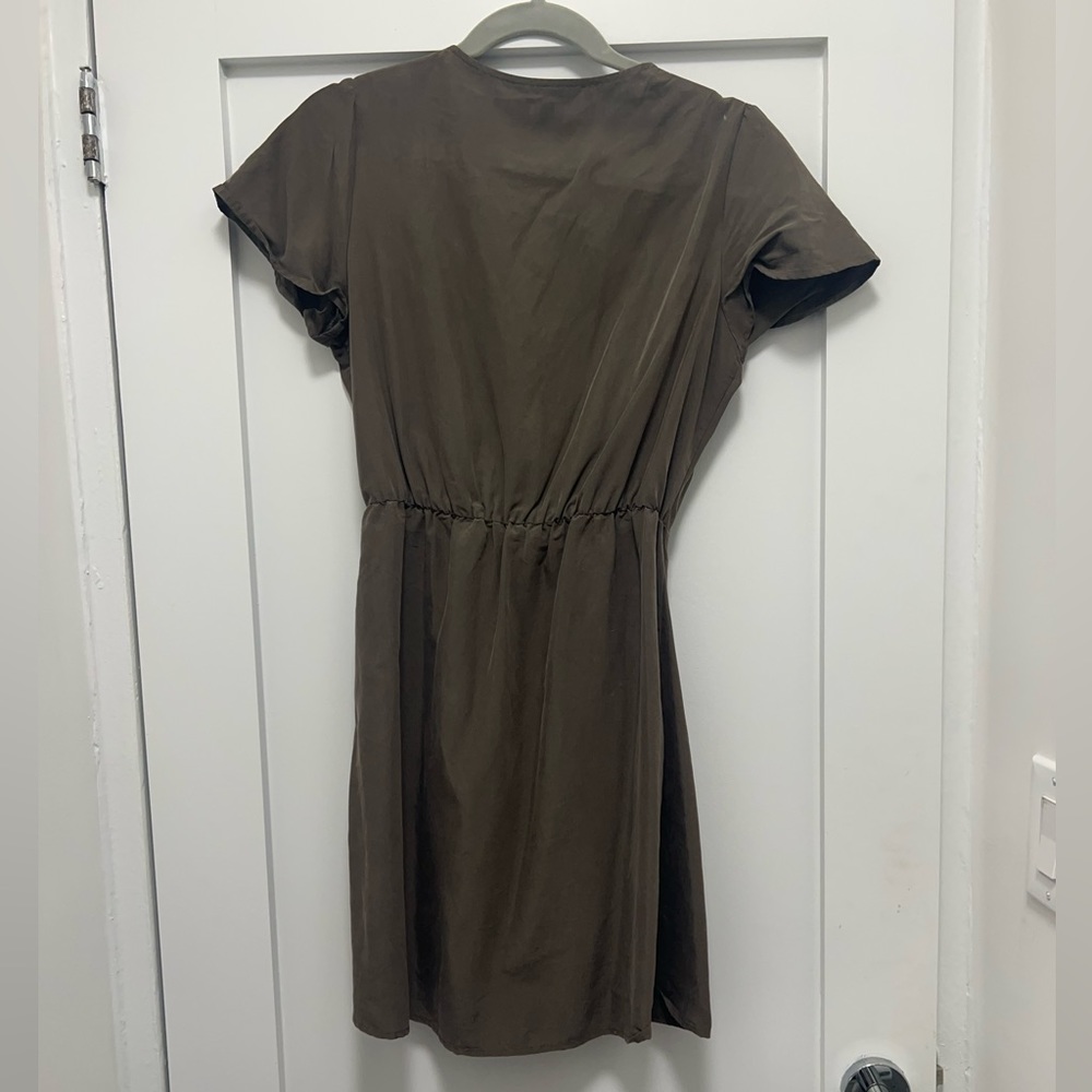 Express Army Green Dress - Picture 4 of 4
